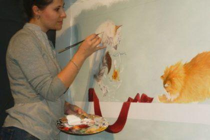 artiste peintre loire authion atelier peinture